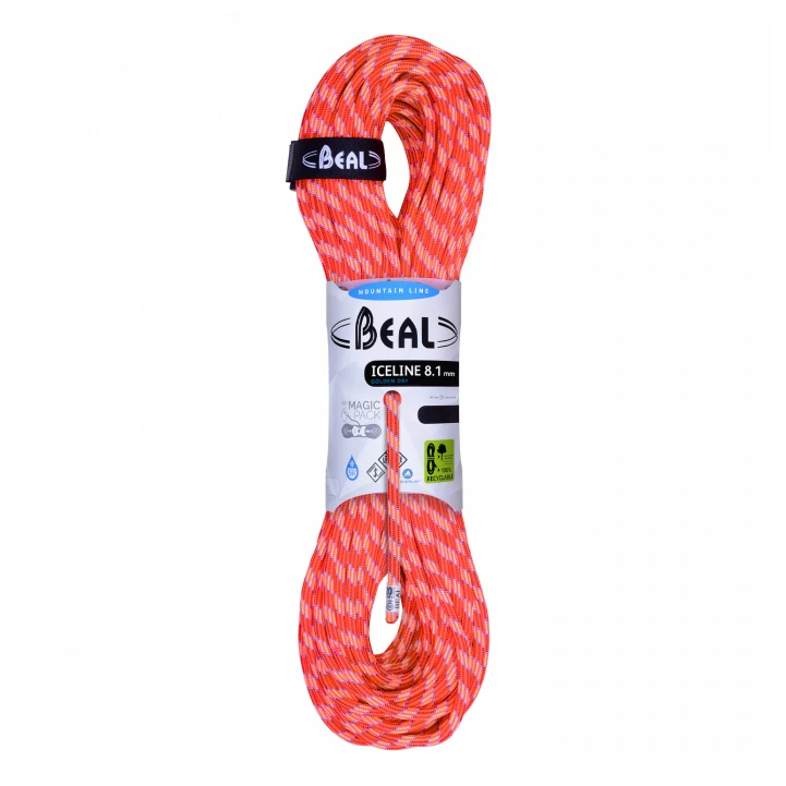 Beal - Ice Line Golden Dry 8,1 Mm - Half Rope 3 Beal - Ice Line Golden Dry 8,1 Mm - Half Rope
